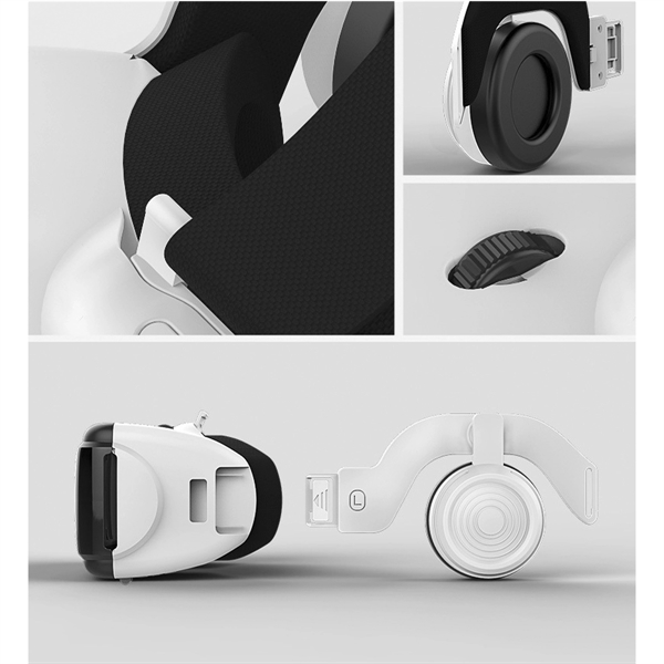3D VR Virtual Reality Headset with Wireless Headphones - 3D VR Virtual Reality Headset with Wireless Headphones - Image 2 of 3