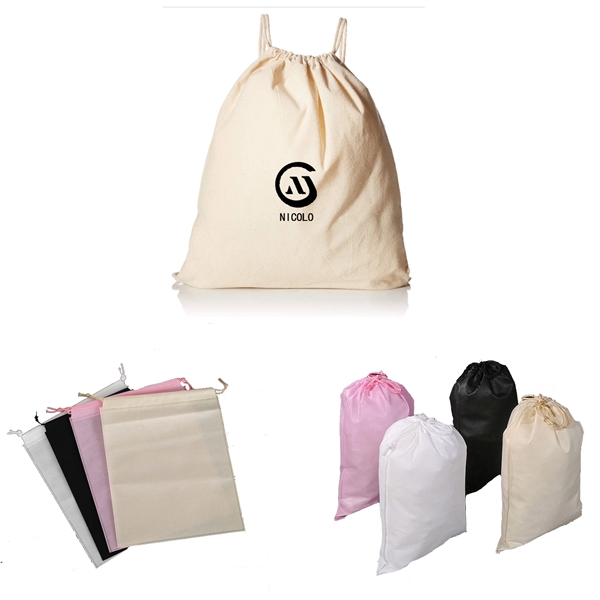 Non-Woven Drawstring Bag - Non-Woven Drawstring Bag - Image 0 of 3