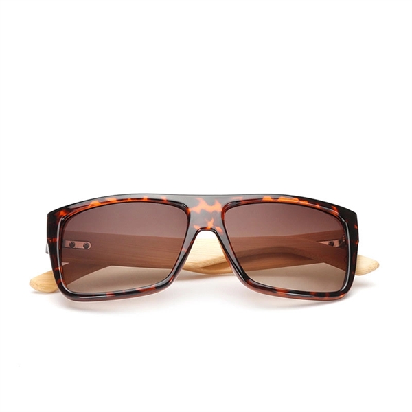 Polarized Bamboo Wood Sunglasses - Polarized Bamboo Wood Sunglasses - Image 1 of 4