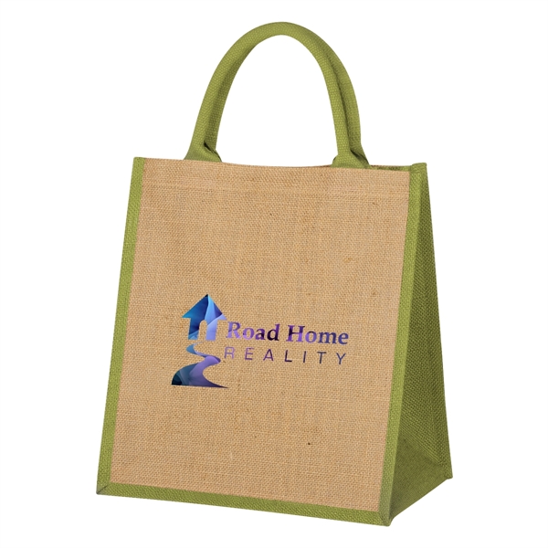 Escape Jute Tote Bag - Escape Jute Tote Bag - Image 8 of 16