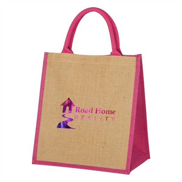 Escape Jute Tote Bag - Escape Jute Tote Bag - Image 11 of 16