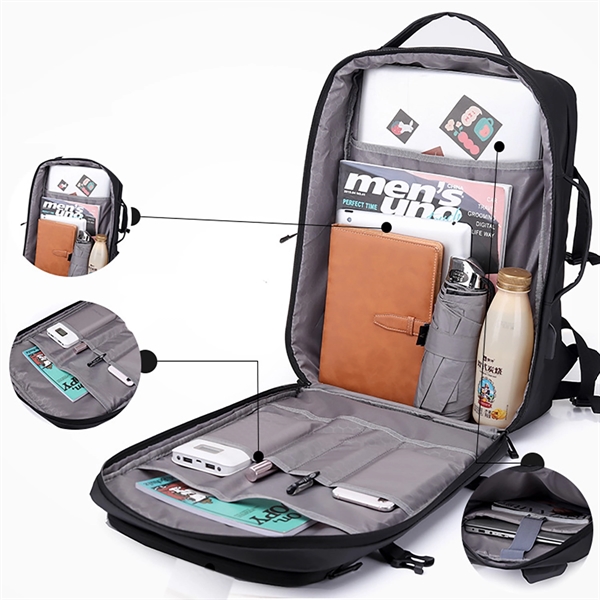 Business Laptop Backpack - Business Laptop Backpack - Image 1 of 5