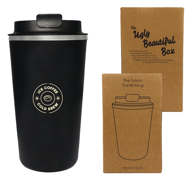Tulson 500 Ml. (17 Fl. Oz.) Travel Mug - Tulson 500 Ml. (17 Fl. Oz.) Travel Mug - Image 0 of 0