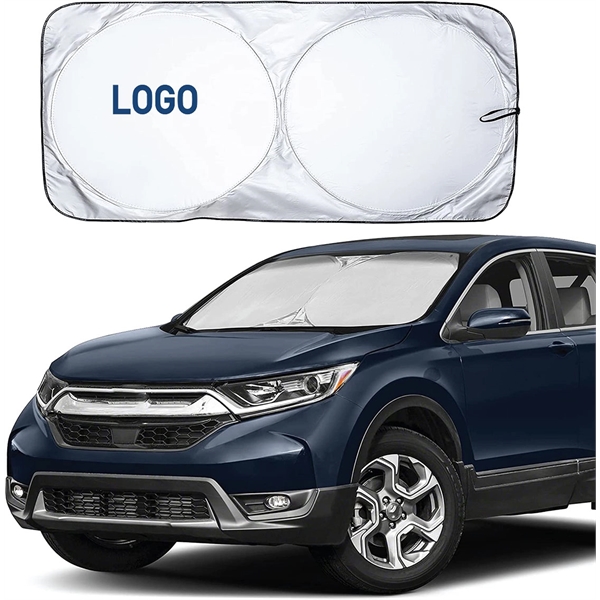 Foldable Car Front Window Sunshade - Foldable Car Front Window Sunshade - Image 0 of 2