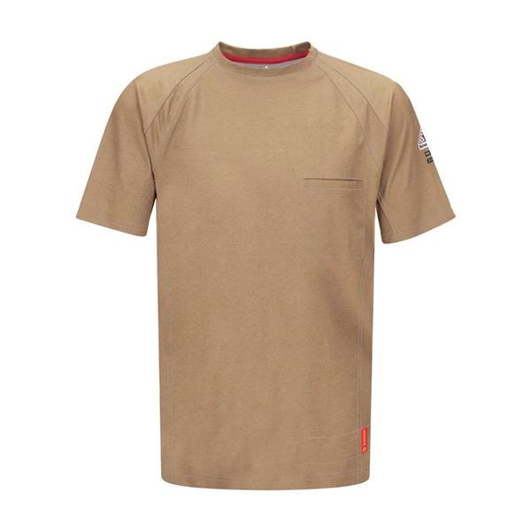 Bulwark iQ Series® Short Sleeve T-Shirt - Tall Sizes - Bulwark iQ Series® Short Sleeve T-Shirt - Tall Sizes - Image 8 of 12