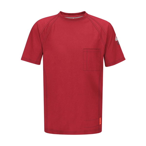 Bulwark iQ Series® Short Sleeve T-Shirt - Tall Sizes - Bulwark iQ Series® Short Sleeve T-Shirt - Tall Sizes - Image 10 of 12