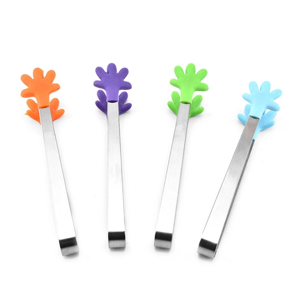 Silicone Mini Kitchen Tongs For Kids - Silicone Mini Kitchen Tongs For Kids - Image 3 of 4
