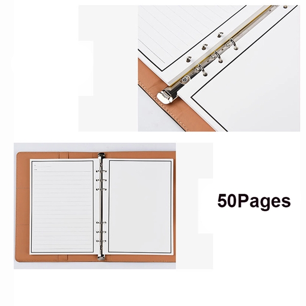 Reusable Notebook with PU Leather Cover - Reusable Notebook with PU Leather Cover - Image 1 of 2