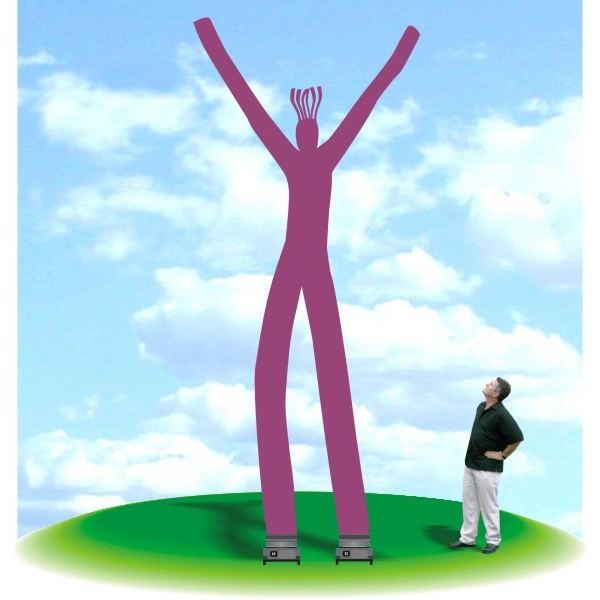 Inflatable 18' tall Fly Guy Tube Air Dancer with 2 fans - Inflatable 18' tall Fly Guy Tube Air Dancer with 2 fans - Image 12 of 13
