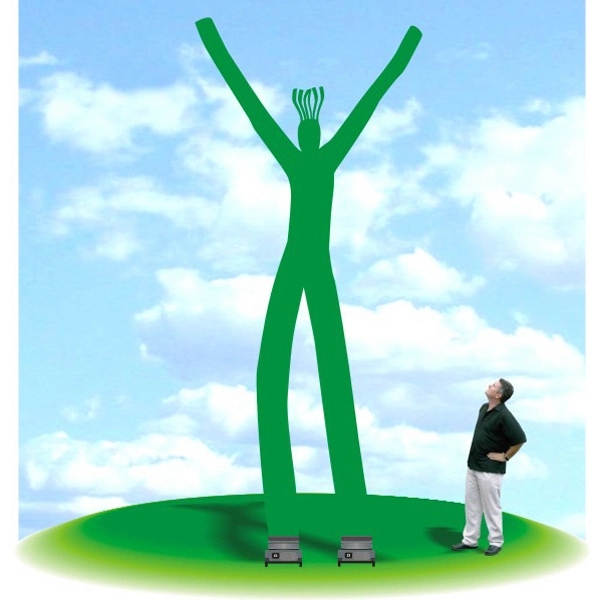 Inflatable 18' tall Fly Guy Tube Air Dancer with 2 fans - Inflatable 18' tall Fly Guy Tube Air Dancer with 2 fans - Image 8 of 13