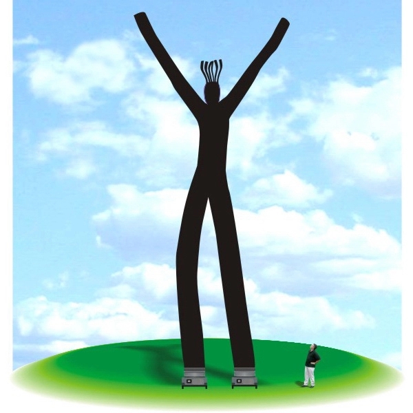Inflatable 60' tall Fly Guy Tube Air Dancer - Inflatable 60' tall Fly Guy Tube Air Dancer - Image 13 of 13