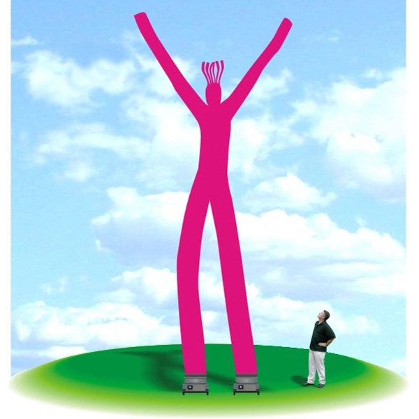 Inflatable 28' tall Fly Guy Tube Air Dancer - Inflatable 28' tall Fly Guy Tube Air Dancer - Image 5 of 13