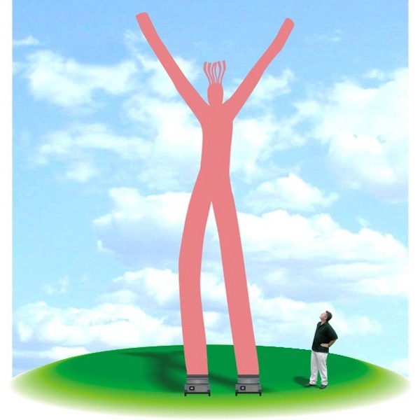 Inflatable 28' tall Fly Guy Tube Air Dancer - Inflatable 28' tall Fly Guy Tube Air Dancer - Image 2 of 13