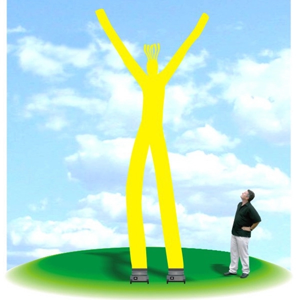 Inflatable 18' tall Fly Guy Tube Air Dancer with 2 fans - Inflatable 18' tall Fly Guy Tube Air Dancer with 2 fans - Image 3 of 13