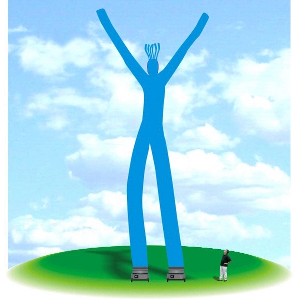 Inflatable 60' tall Fly Guy Tube Air Dancer - Inflatable 60' tall Fly Guy Tube Air Dancer - Image 4 of 13