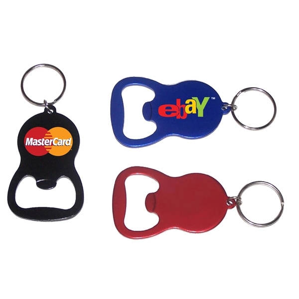 Round bottle opener  key chain - Round bottle opener  key chain - Image 0 of 8