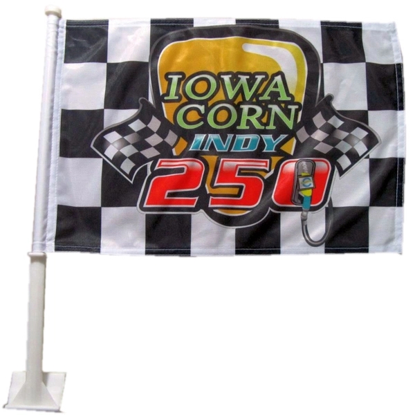 Car Flag SINGLE SIDED Premium Polyester - Custom Printed - Car Flag SINGLE SIDED Premium Polyester - Custom Printed - Image 0 of 0