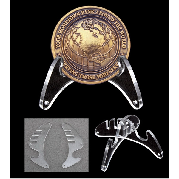 Acrylic Coin Stand - Acrylic Coin Stand - Image 0 of 5