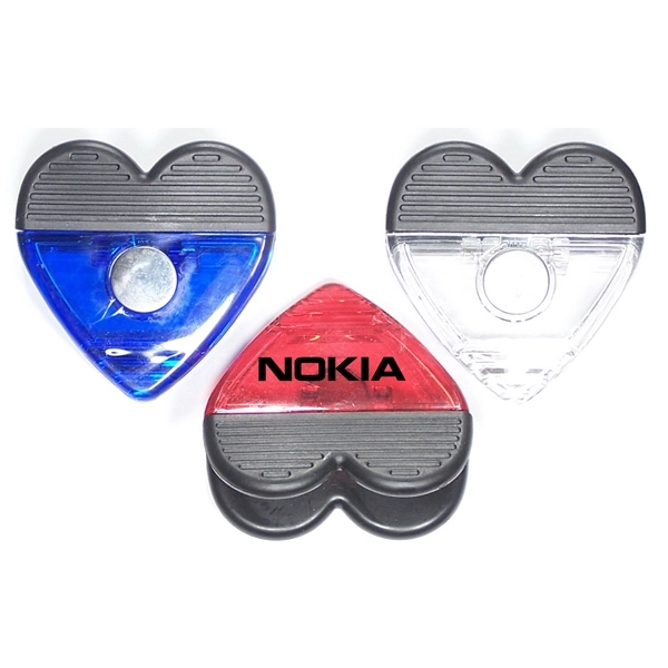 Jumbo size heart shape memo clip - Jumbo size heart shape memo clip - Image 0 of 5