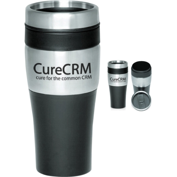 16 oz. Insulated Plastic Travel Mug - 16 oz. Insulated Plastic Travel Mug - Image 0 of 1