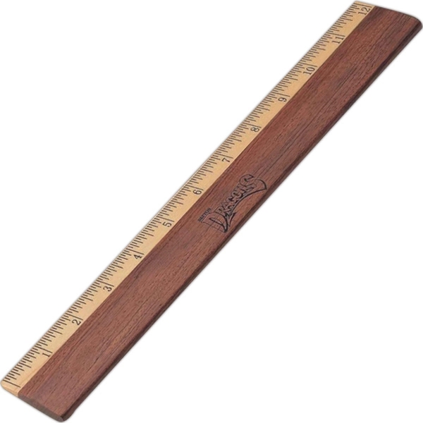 Two Tone Wood Ruler