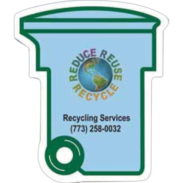 Go Green Recycling Bin Magnet - Go Green Recycling Bin Magnet - Image 0 of 0