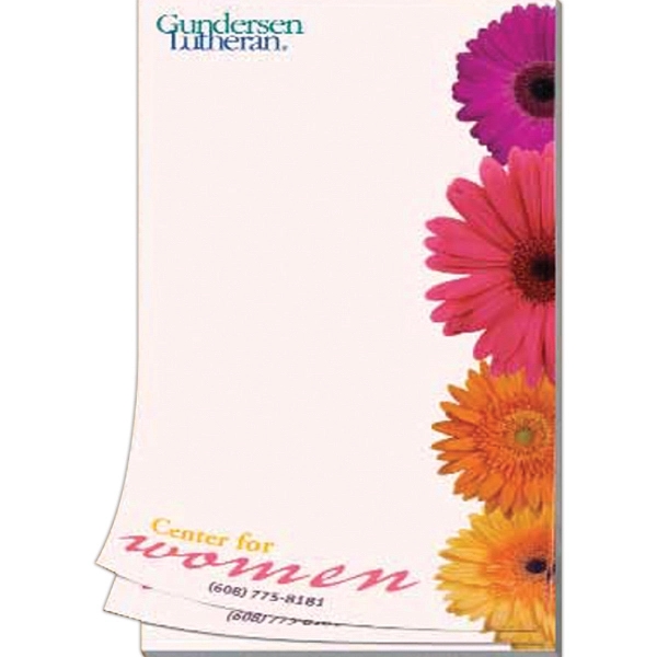 50 Page 3-1/2 x 5-1/2 Paper Note Pad