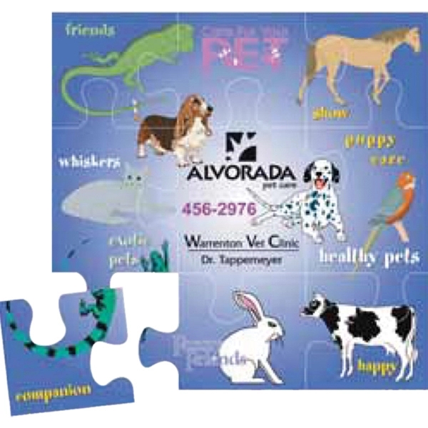 Message Magnet Puzzle Magnet