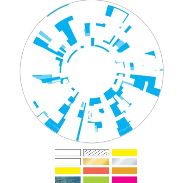Die Cut CD/DVD Roll Paper Label