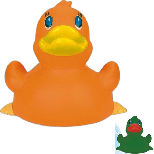 Orange rubber duck - Orange rubber duck - Image 1 of 1