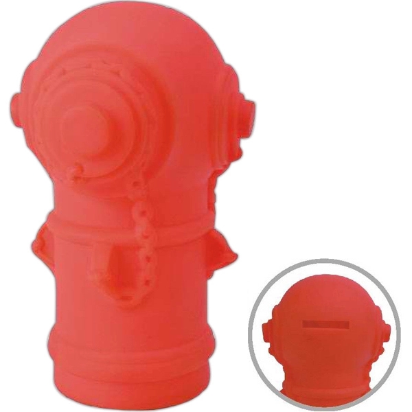 Fire hydrant coin bank - Fire hydrant coin bank - Image 0 of 0