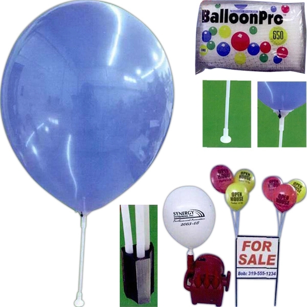 White stick to attach to display air filled balloons - White stick to attach to display air filled balloons - Image 0 of 0