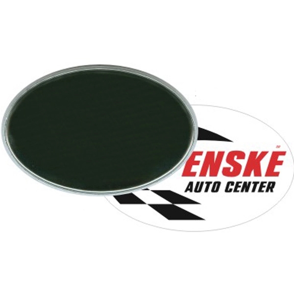 Full Magnet 2 3/4 X 1 3/4 Oval Button - Full Magnet 2 3/4 X 1 3/4 Oval Button - Image 1 of 1