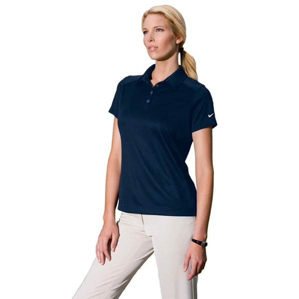 Nike Ladies Dri-FIT Pebble Texture Polo - Nike Ladies Dri-FIT Pebble Texture Polo - Image 0 of 0