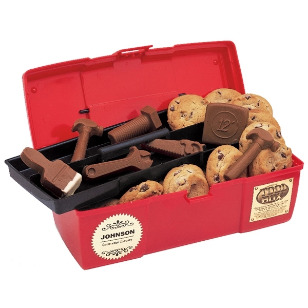Cookie and chocolate tool box. Kosher