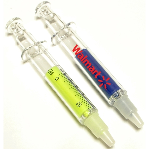 Syringe shape highlighter marker - Syringe shape highlighter marker - Image 0 of 5