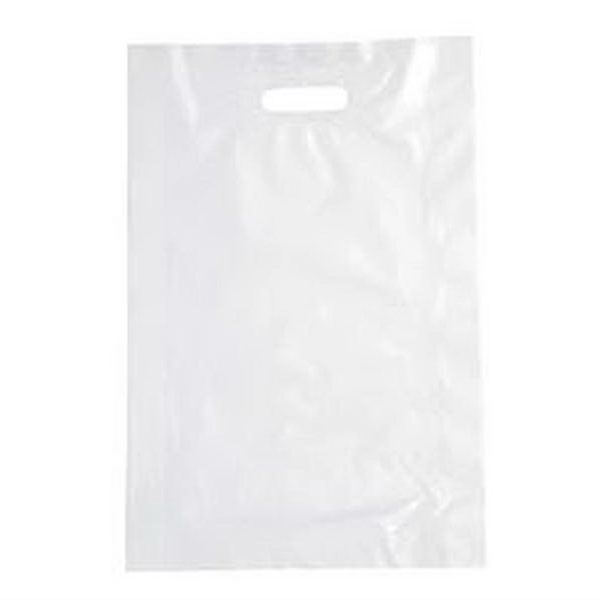 Patch handle bag with side gusset - Patch handle bag with side gusset - Image 1 of 2