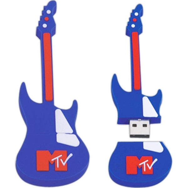 Guitar Shape USB Storage Drive - US3 - U71 - Guitar Shape USB Storage Drive - US3 - U71 - Image 1 of 1