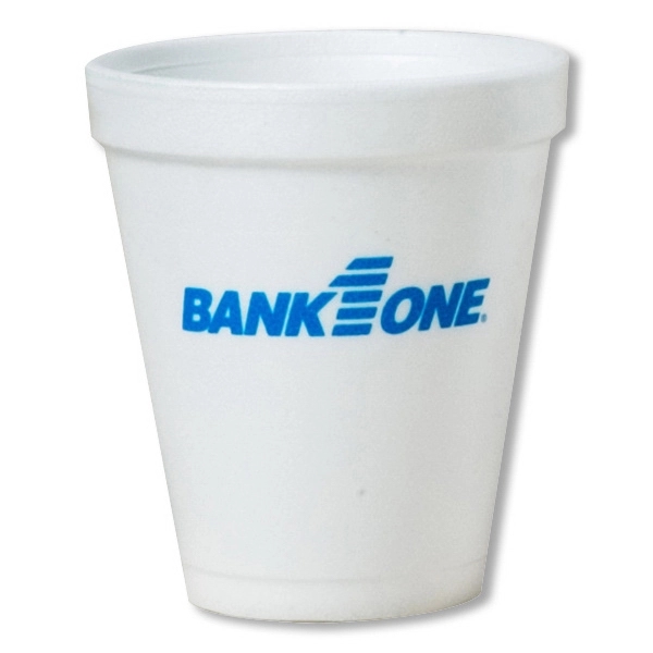 White sytrofoam tumbler - 8 oz - White sytrofoam tumbler - 8 oz - Image 0 of 0