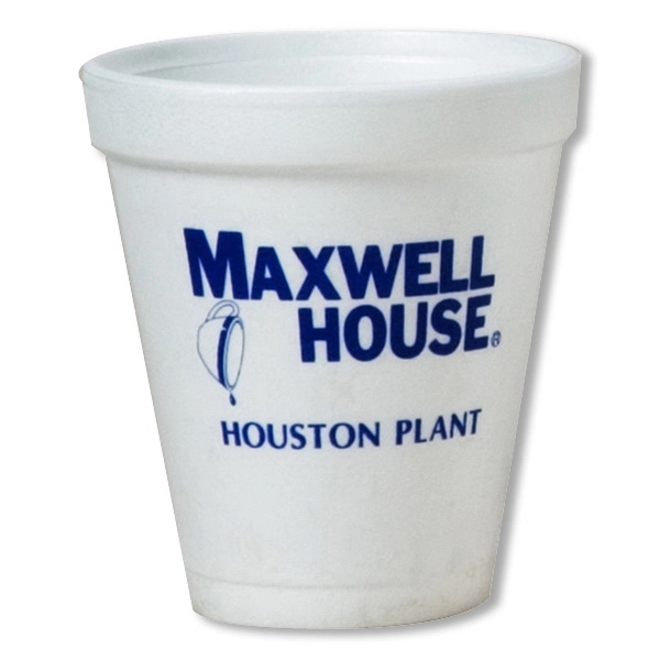 White sytrofoam tumbler - 6 oz - White sytrofoam tumbler - 6 oz - Image 0 of 0