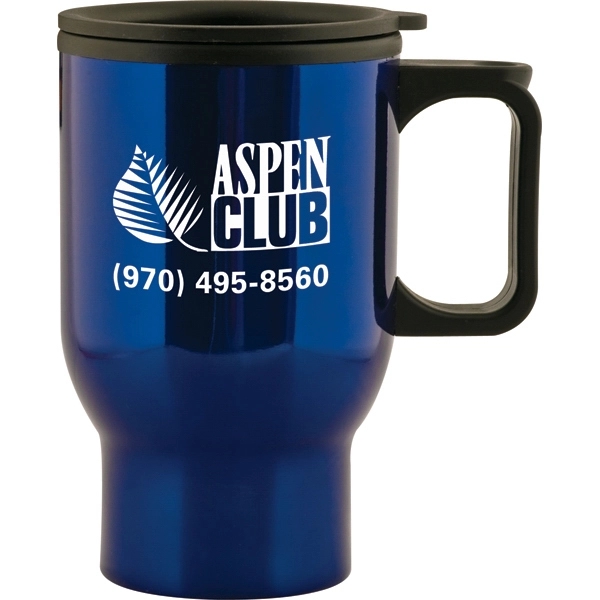 15 oz  Stainless Travel Mug - 15 oz  Stainless Travel Mug - Image 4 of 9