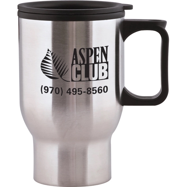 15 oz  Stainless Travel Mug - 15 oz  Stainless Travel Mug - Image 3 of 9