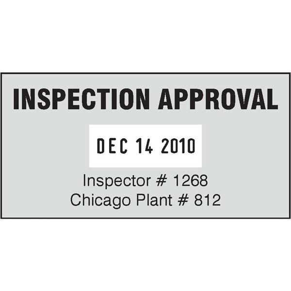 Self-Inking DATING Stamps - 7 sizes - Rectangular & Square - Self-Inking DATING Stamps - 7 sizes - Rectangular & Square - Image 2 of 4