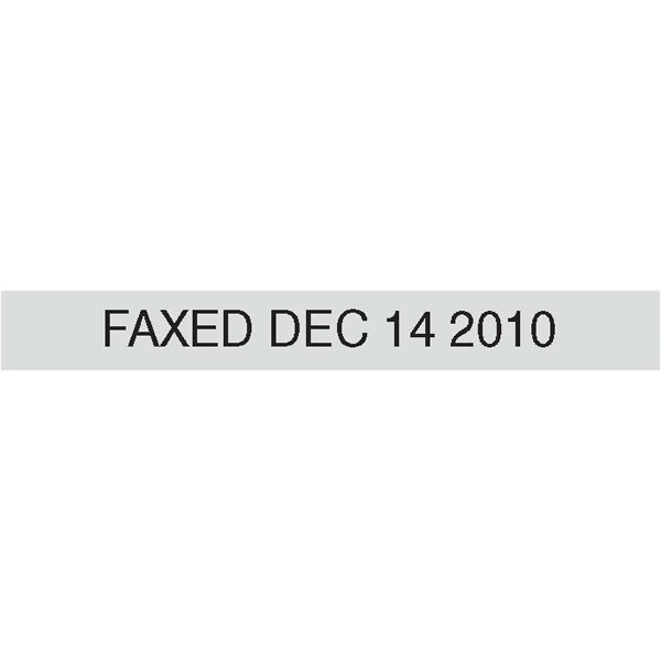 Premium Self-Inking Phrase and Dating Stamp - Premium Self-Inking Phrase and Dating Stamp - Image 1 of 1