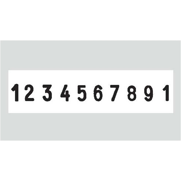 Premium Self-Inking Numbering Stamps - Premium Self-Inking Numbering Stamps - Image 1 of 2