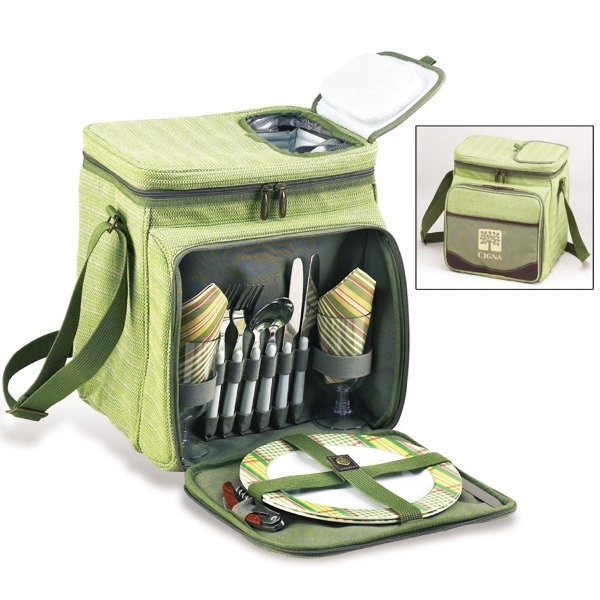 Picnic Set for 2 with Cooler - Picnic Set for 2 with Cooler - Image 12 of 13