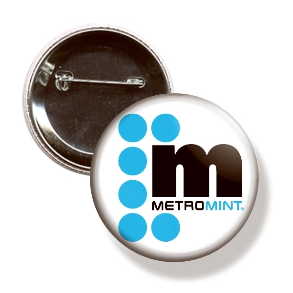 2 1/4" Metal Pinback Button - 2 1/4" Metal Pinback Button - Image 0 of 0