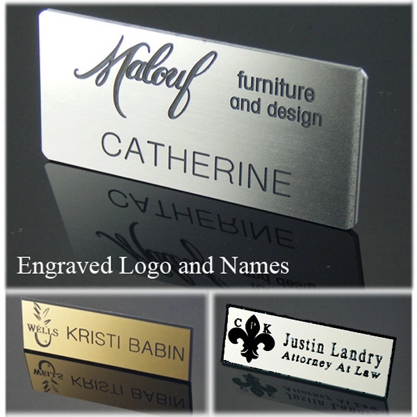 Engraved Logo Badge - Engraved Logo Badge - Image 0 of 2