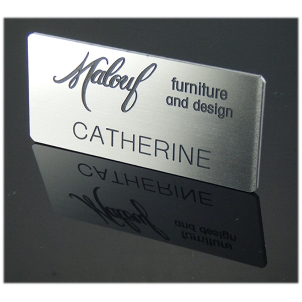 Engraved Logo Badge - Engraved Logo Badge - Image 2 of 2