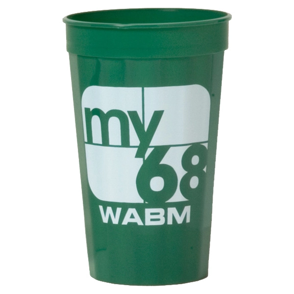 22 oz Fluted Screen Printed Stadium Cup - 22 oz Fluted Screen Printed Stadium Cup - Image 0 of 1